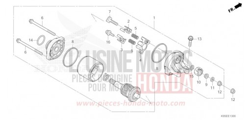 DEMARREUR CRF250RXR de 2024